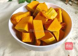 烤南瓜芝麻丸子的做法图解1