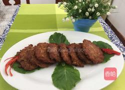 香煎蔬菜肉饼的做法图解7