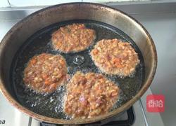 香煎蔬菜肉饼的做法图解6