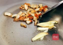 猪油渣炒生菜的做法图解3