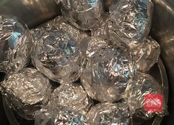 金屋藏娇（咸蛋糯米）的做法图解4