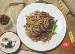 米线花样吃—黑椒炒米线的做法图解10