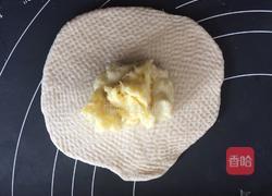 榴莲芝士生煎包的做法图解4