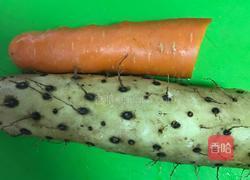 素炒山药胡萝卜的做法图解1