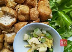 青椒豆泡的做法图解1