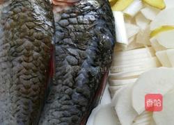 白萝卜鲫鱼汤的做法图解1