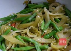 四季豆炒酸菜的做法图解8