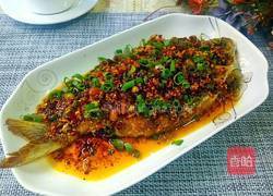 老干妈煎武昌鱼的做法图解9