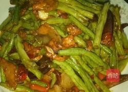 豆角炒肉的做法图解6