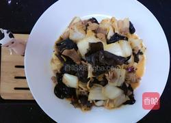 醋溜爽口小白菜的做法图解4