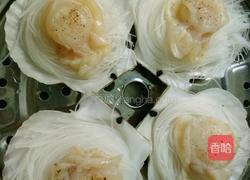 蒜蓉粉丝蒸扇贝的做法图解6
