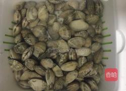 蒜香鲜辣花蛤的做法图解1