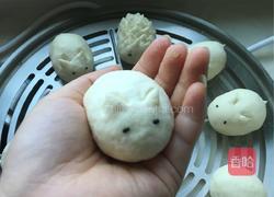 小兔子奶黄包的做法图解5