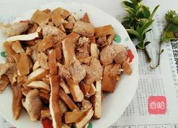豆腐干炒肉的做法图解7