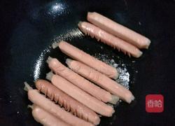 平底锅版烤肠的做法图解3