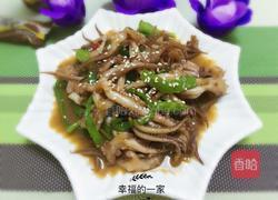 青椒鱿鱼的做法图解5