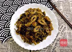 咸菜炒猪大肠的做法图解16