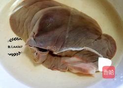 盐焗猪肝的做法图解1