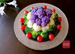 凉拌三色菜花的做法图解7