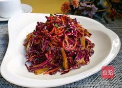 凉拌紫菜豆腐干的做法图解1