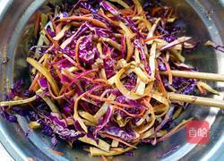 凉拌紫菜豆腐干的做法图解8