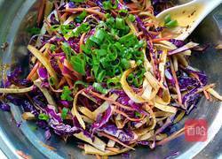 凉拌紫菜豆腐干的做法图解10