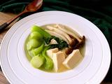 青岛#油菜菌菇豆腐汤#年夜饭#的做法[图]