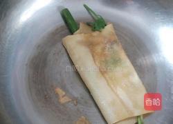 煎干豆腐卷的做法图解6
