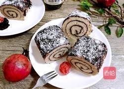 蓝莓酱椰蓉蛋糕卷的做法图解27