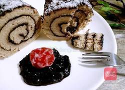 蓝莓酱椰蓉蛋糕卷的做法图解30