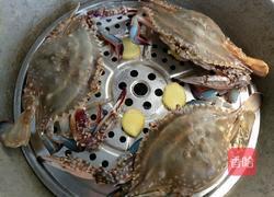 清蒸螃蟹的做法图解3