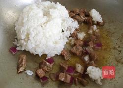 牛肉粒杂蔬炒饭的做法图解8