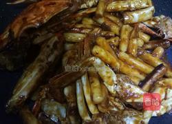 梭子蟹炒年糕的做法图解7