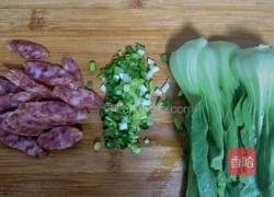 腊肠煲仔饭的做法图解4