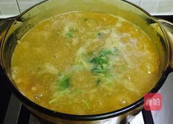 牛肝菌排骨干贝海虾粥的做法图解12