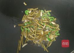 干煸龙爪豆的做法图解4