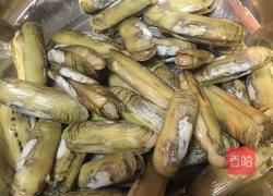 爆炒蛏子的做法图解3