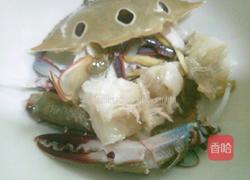 梭子蟹炒年糕的做法图解2