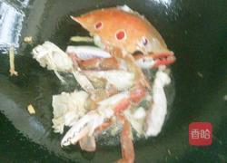 梭子蟹炒年糕的做法图解4