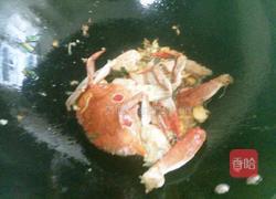 梭子蟹炒年糕的做法图解6