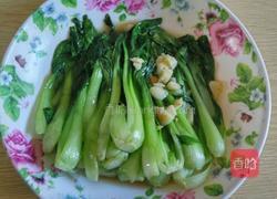 蒜香上海青的做法图解5