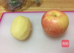奶香玉米苹果土豆米糊的做法图解1