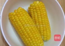 奶香玉米苹果土豆米糊的做法图解2