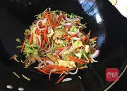素炒面条的做法图解4