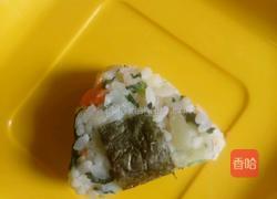 三角蔬菜土豆饭团的做法图解7
