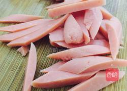 芦笋拌面的做法图解2