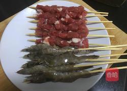 烤箱烤牛肉串(纯瘦)的做法图解3