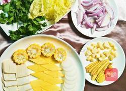 小柱私房菜之砂锅红汤牛肉的做法图解2