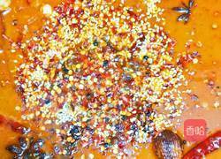 小柱私房菜之砂锅红汤牛肉的做法图解3