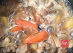 早餐组合（黄焖鸡米饭，萝卜紫菜汤）的做法图解9